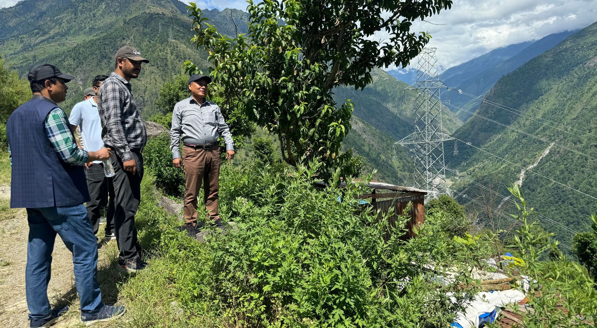 चिलिमे-त्रिशूली २२० केभी प्रसारण लाइन अन्तिम अबस्थामा