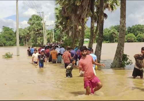 बङ्गलादेशमा बाढीका कारण एक हप्तामा ५९ जनाको मृत्यु