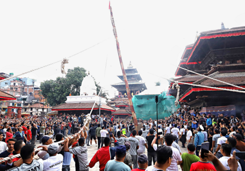 भाद्र शुक्ल चतुर्दशी : इन्द्रजात्रा पर्व मनाइँदै